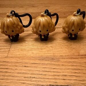 Cute Hermione Granger Character Keychain Clips Harry Potter 3 of them
